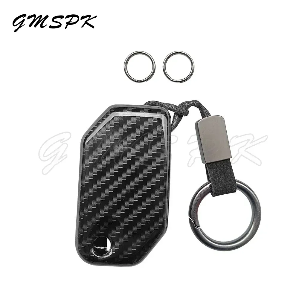 Carbon Fiber Pattern Remote Control Key Shell Case Cover Fit for BMW Motorcycle R1250GS ADV R1200GS R1200RS R1200RT F850/750GS