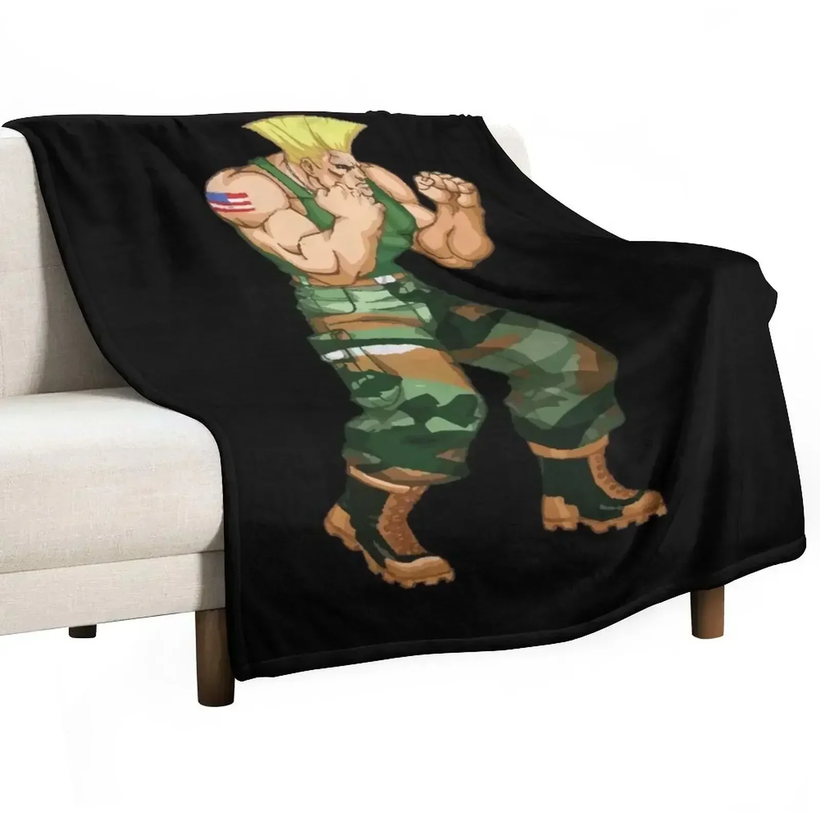 

guile Throw Blanket Warm Comfortable Blanket Gift for Parents Friends