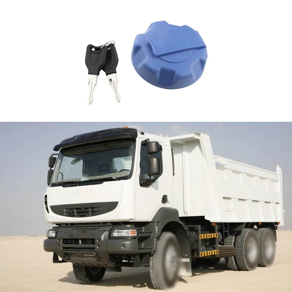 Locking Fuel Gas Tank Filler Cap with 2 Keys 20926021 21281403 21281404 For Renault Kerax Magnum Premium Volvo FE FH FM