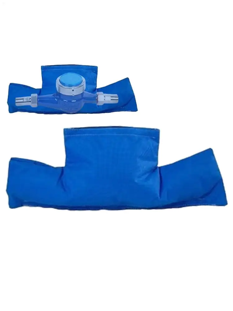 

Winter Insulated Water Meter Protection Cover Pouch Easily Mounted Universal Backflow Preventer Cover for Winter Freezes Sturdy