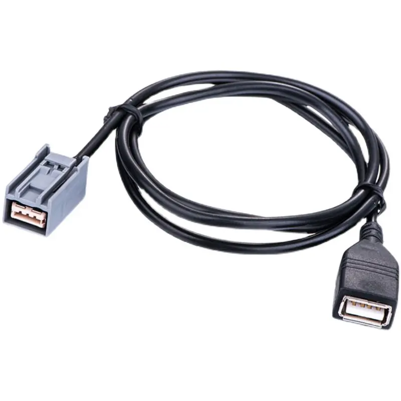 Car USB Data Cable Adapter Suitable Honda Accord Odyssey Crosstour Civic City USB Interface 90 Cm in-car Mobile Phone Charging