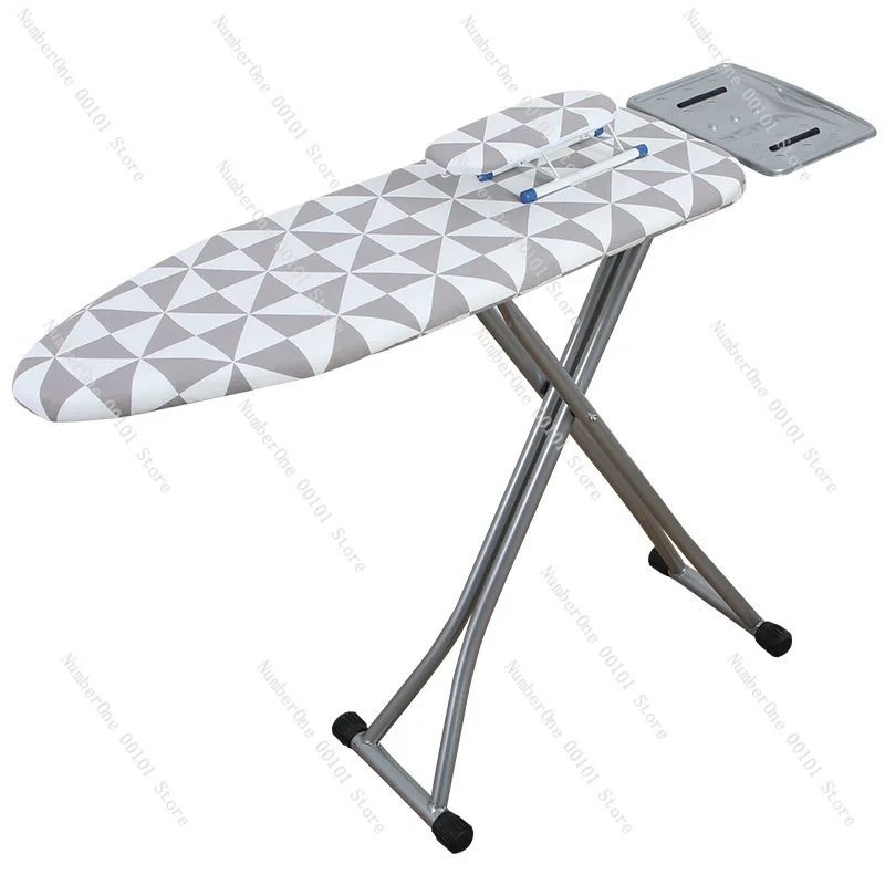 Hotel Folding Ironing Board, Household Vertical Storage Thickened Board, Queen Size Ironing Table with Stand