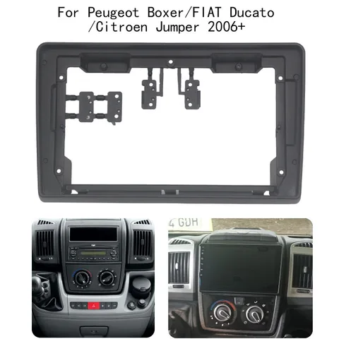 Автомобильный радиоприемник Fascia ДЛЯ Peugeot Boxer/FIAT Ducato/Citroen Jumper аудио стерео панель монтажная рамка Комплект держатель центральной консоли
