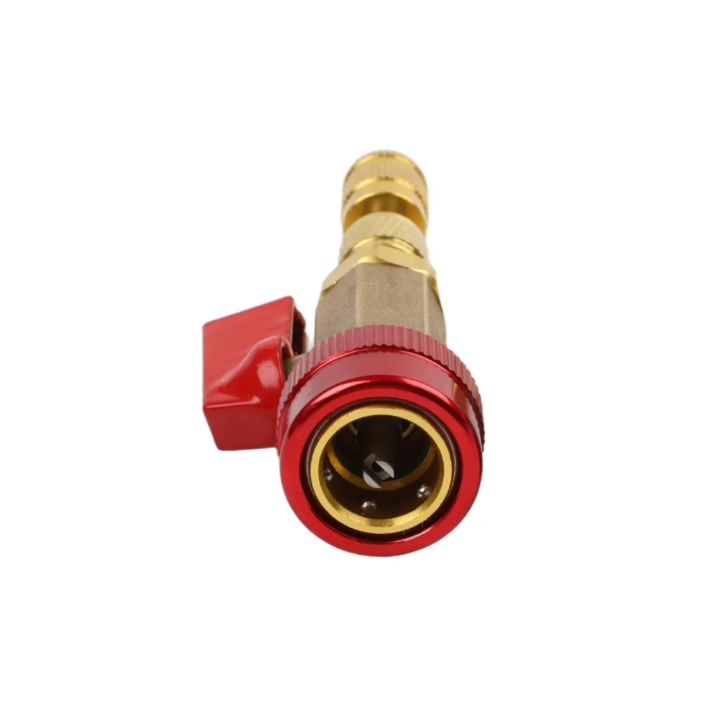 Automotive HVAC Valve Core Remover for R134A and For R1234YF Systems Featuring Manual Operation and Quick Connect