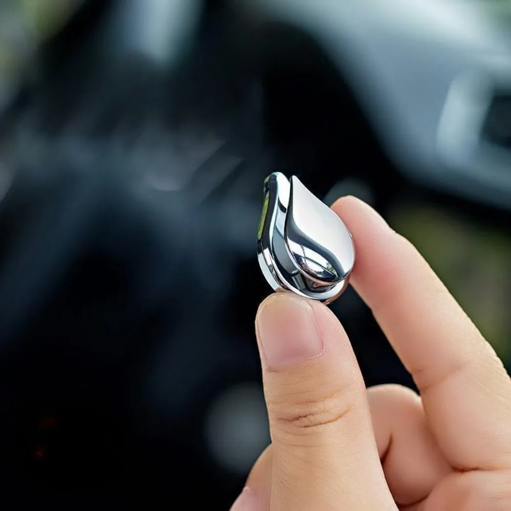 

Hidden Multi-functional Creative Water-drop Shaped Car Rear Seat Backrest Mini Cartoon Hook for Car Seats, with Personality