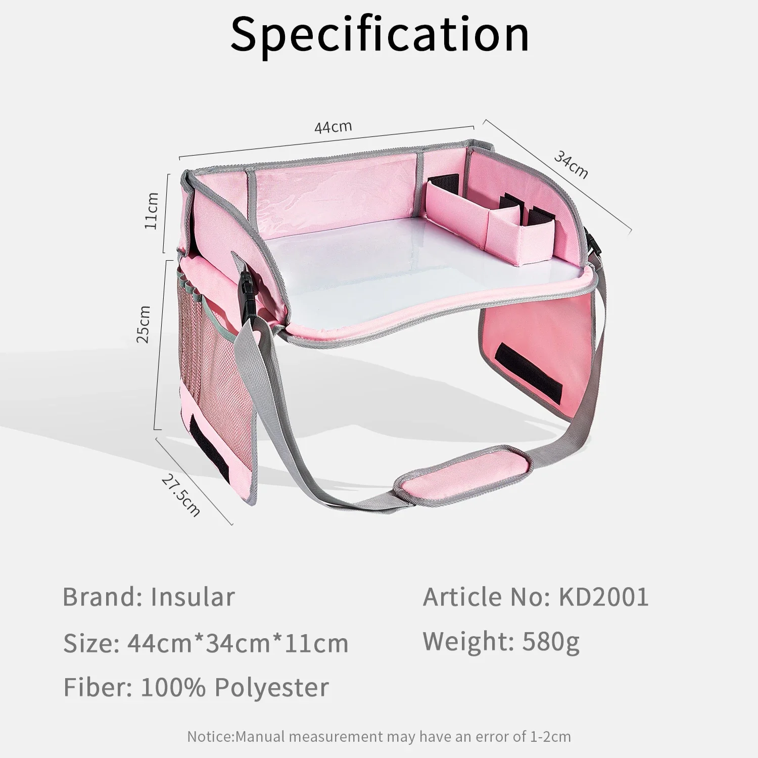 เด็กใหม่ถาดเดินทางพับ Multi-Functional รถแบบพกพาภาพวาด BOARD Easy TO เช็ดไวท์บอร์ดภาพวาดถาด 0-3Y