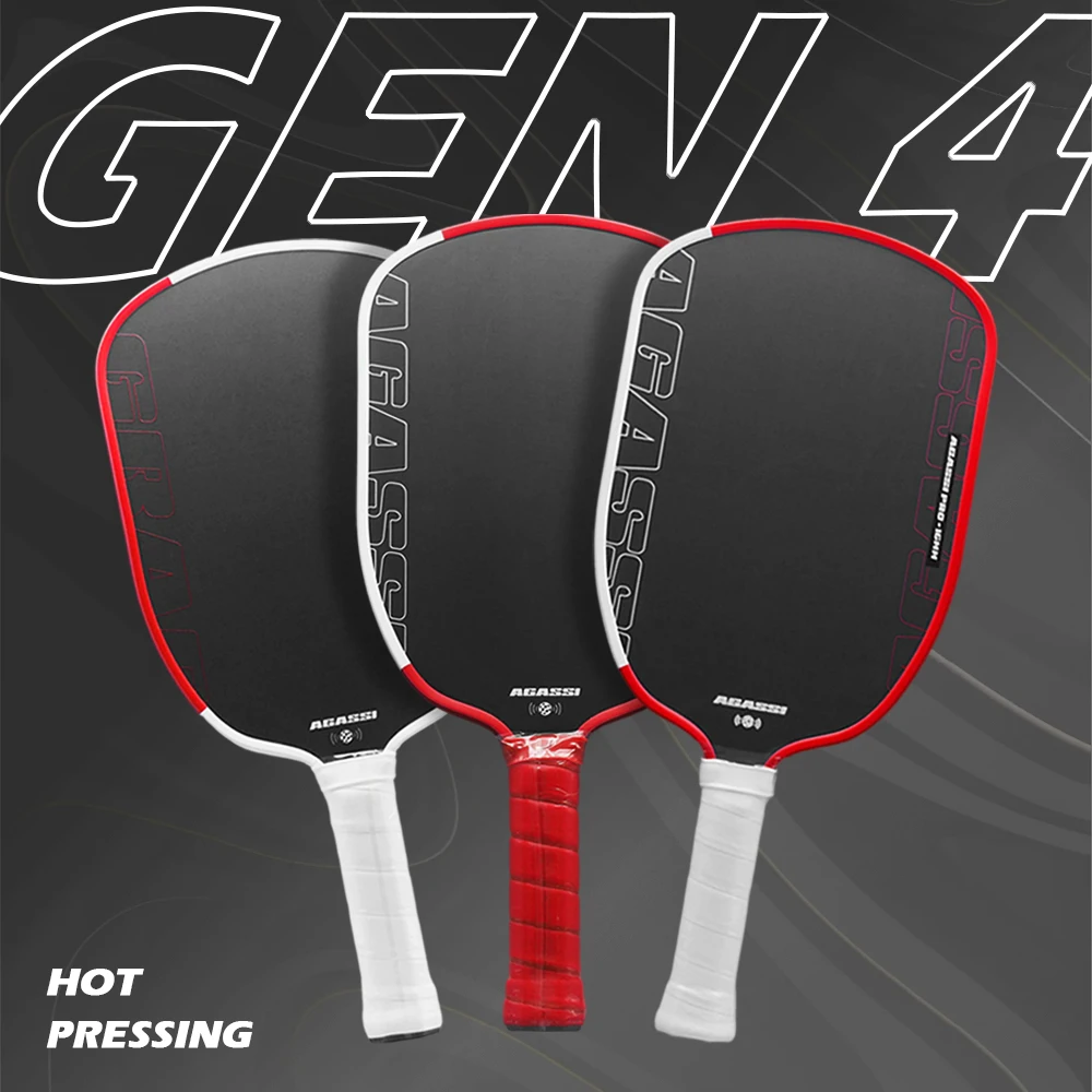 Pickleball Paddle 16mm Core – Carbon Fiber Surface – Lightweight Performance Paddle – High Spin & Control–Factory Sample Paddle