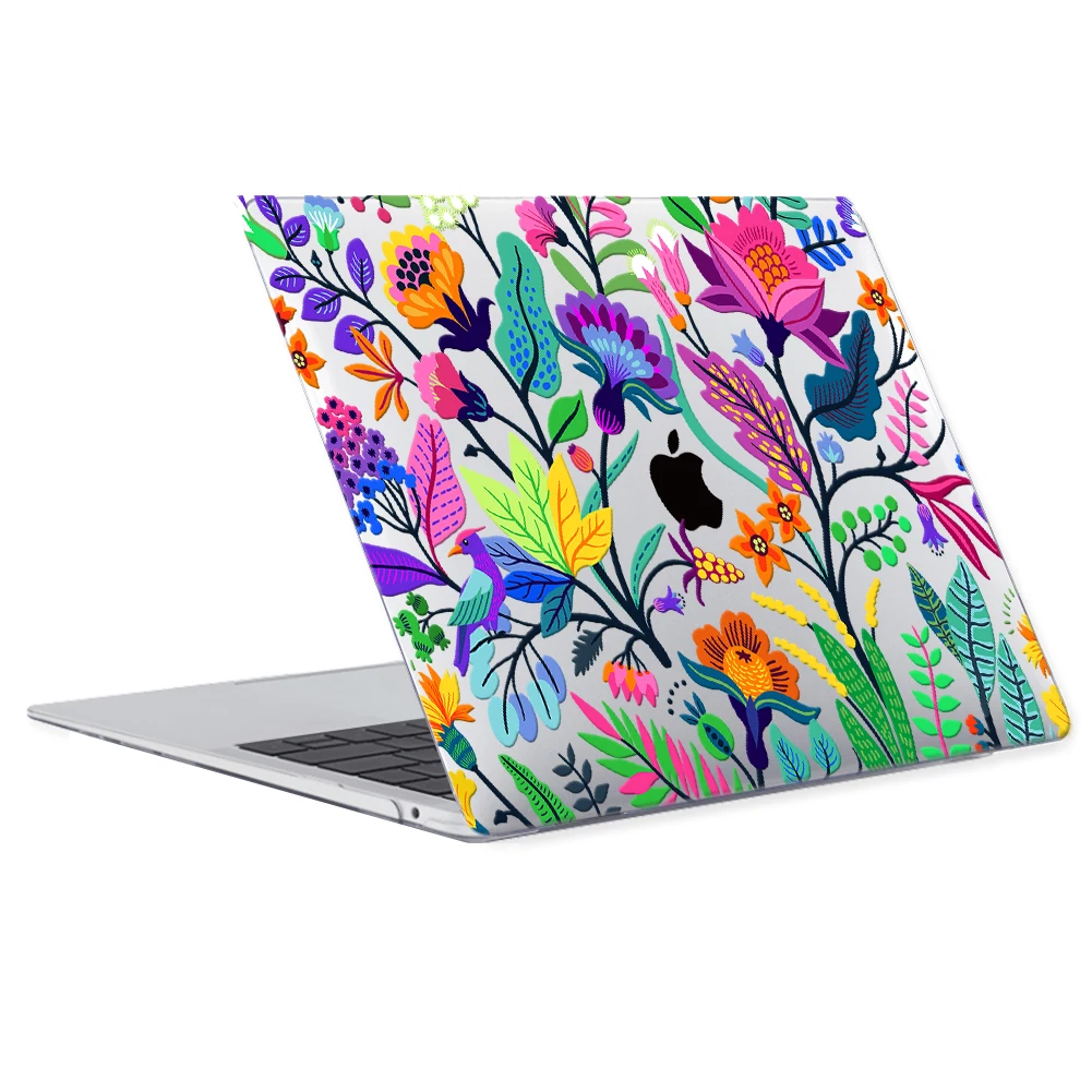 for MacBook Air 13 Inch Case M1 A2337 A2179 A1932 Plastic Hard Shell Case for MacBook Air M2 13.6 A2681 A1466 A1369 Flower Cover