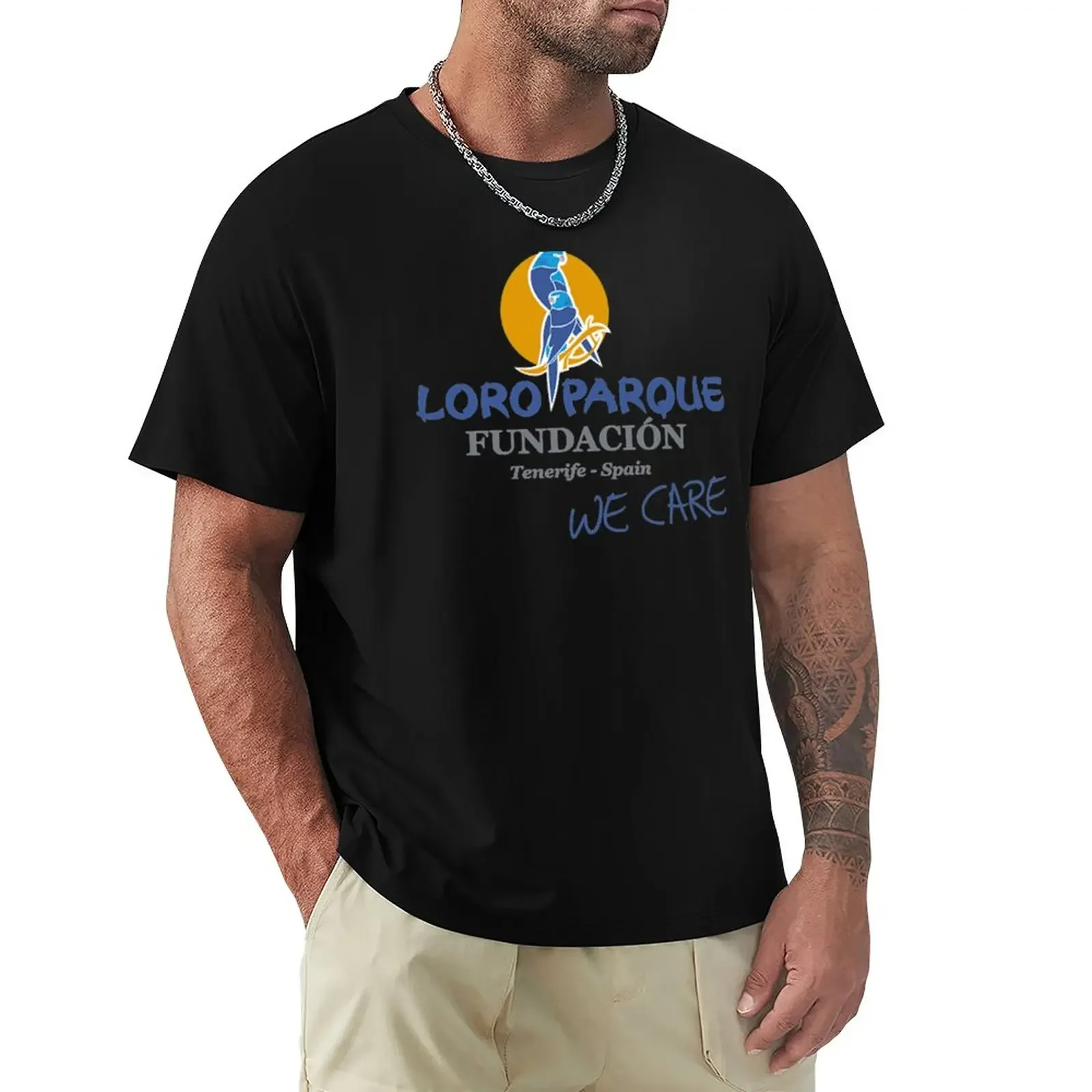 Loro Parque Tenerife T-Shirt sublime customized oversized heavy weight t shirts men Short Sleeve Cotton New Arrival Round Collar