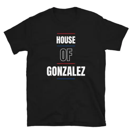 เสื้อยืด unisex House of gonzalez บ้านรวมภาพครอบครัวตลก