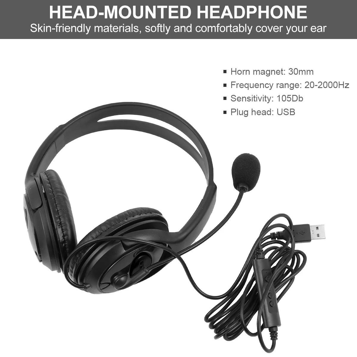 

Computer Earphone Glowing Gaming Headset High Precision Driver Soft Comfort Noise Reduction Usb Wired Headset
