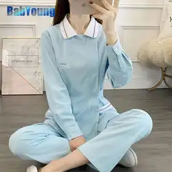Women 2025 Scrubs Unifrom Hospital Uniform Nurse Set Lab Dental Scrub Workwear Short Sleeve Tunic+Jogger Yoga Pant XXXL