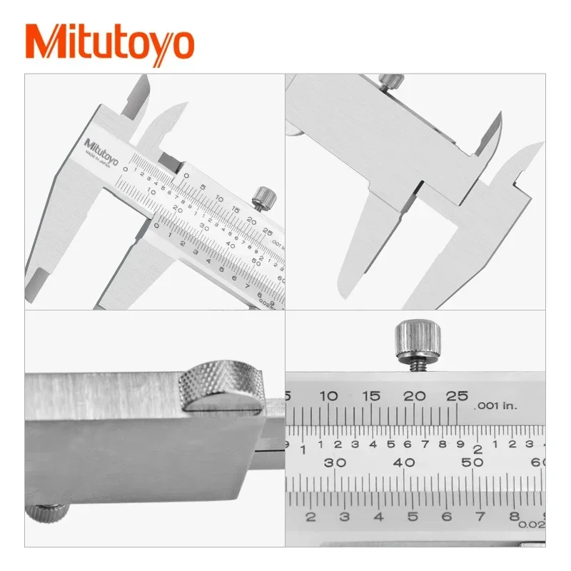 

Штангенциркули Mitutoyo 530-312: Измерительные инструменты, нониусные штангенциркули 6 дюймов (0-150 мм), 200 мм, 300 мм, точность 0.02 мм / 0.001 дюйма, из нержавеющей стали