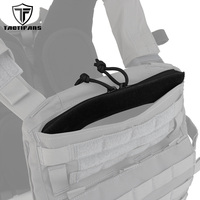 Tactical Zipper Admin Pocket Insert Hook And Loop Attachment Zip Closure For Standard MBAV Crye AVS Plate Carrier Hunting Vest