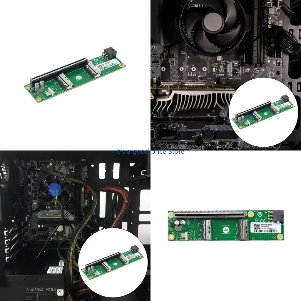 

PCIe 5.0 Conversion Board from MCIOs for Enhanceds Compatibility in PCIe