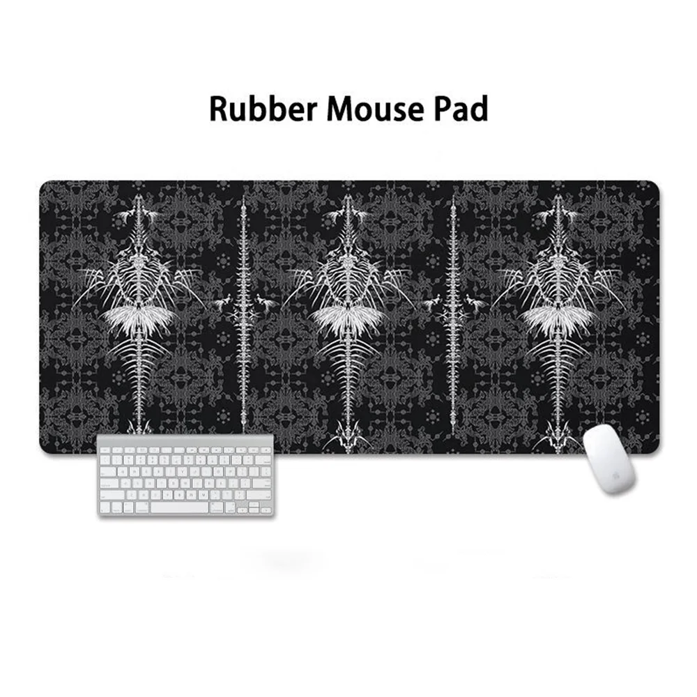 Creativity Coccyx Rubber Mouse Pad Gaming Office Study Large Small Laptop Deskmat Keyboard Mat Stitched Edge Non-Slip Desk Pad