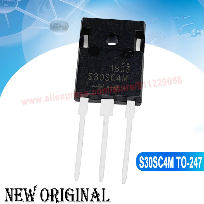 (5개) S30SC4M 40V 30A / W20NM60FD STW20NM60FD 600V 20A / W19NM50N STW19NM50N 500V 14A / DSEP30-06B 600V 30A TO-247