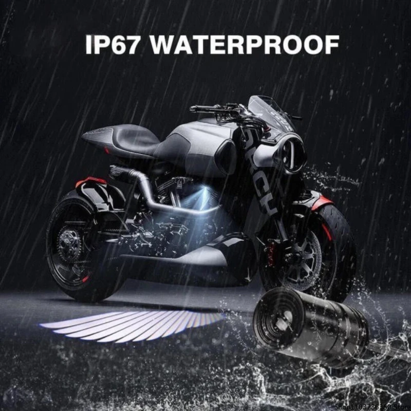 

Motorcycle Accessories 2 Pieces Motorcycle LED Underbody Light Projector Ghost Angel Wings Laser Light Motorcycle Led Light