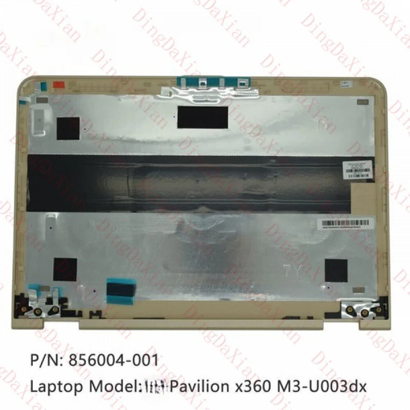 

LL Новый для HP Pavilion x360 M3-U003dx M3-U103dx задняя крышка ЖК-дисплея, верхний чехол 856004-001, золотой