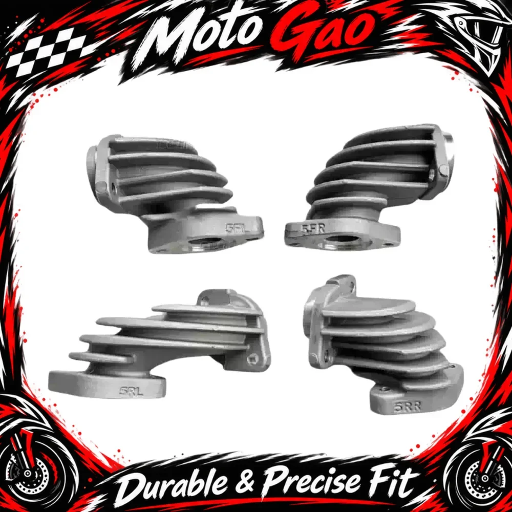 【Precise Fit】For BENDA DARK FLAG 500 original muffler adapter, front and rear exhaust gasket leaking asbestos.