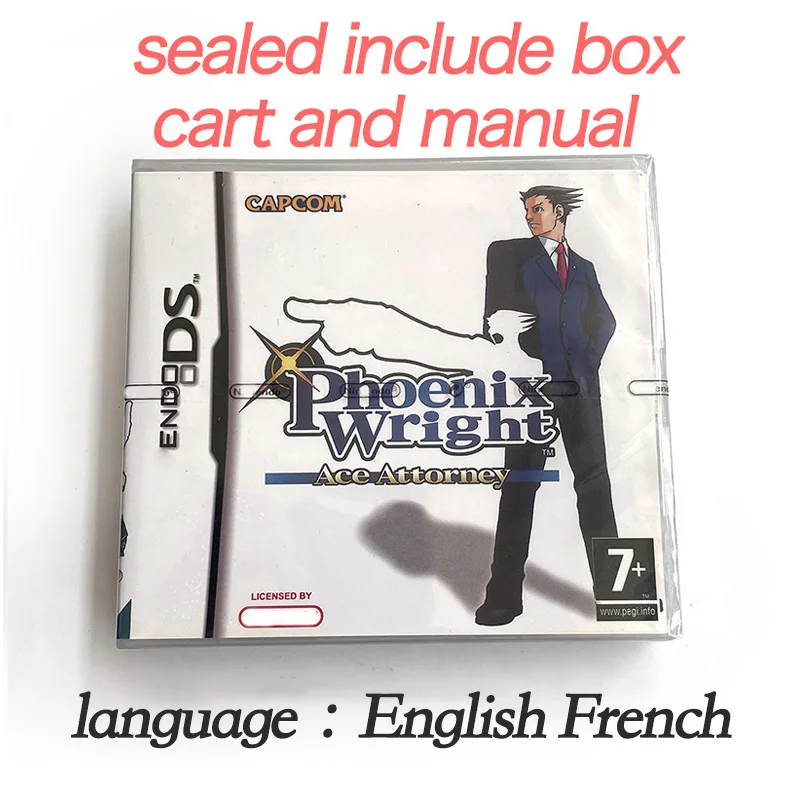 FRA FHG Fire Emblem Shadow Dragon Advance Wars Dual Strike Grand Theft Auto Chinatown Wars Box مع خرطوشة ألعاب يدوية لـ Ds