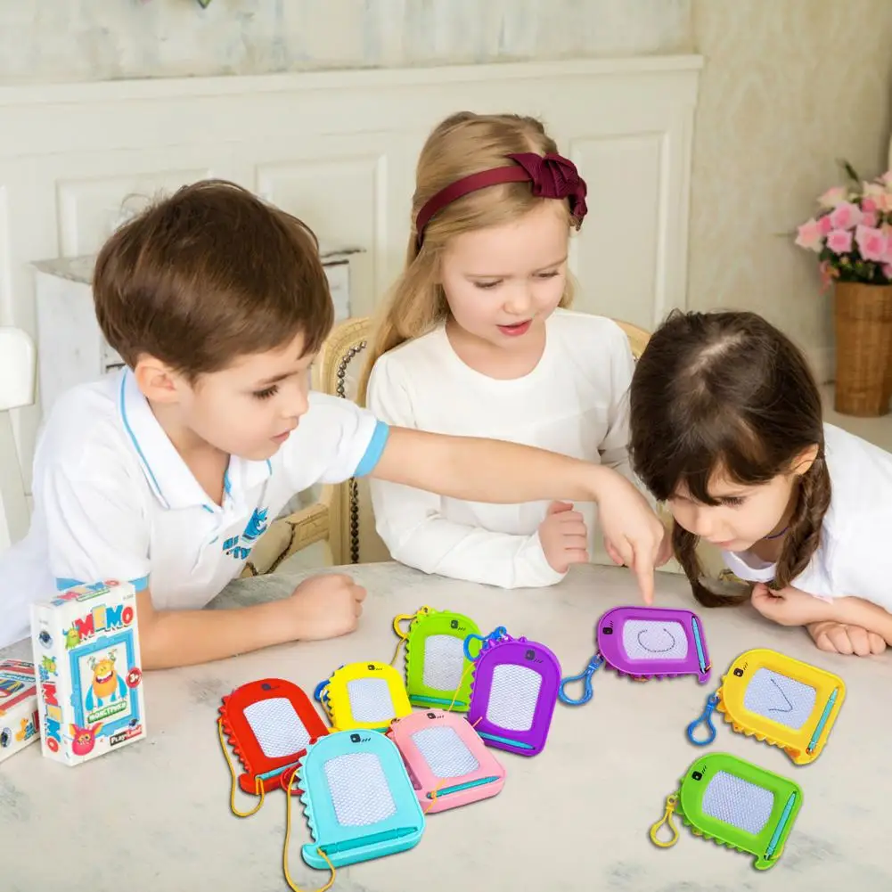 

Магнитная мини-доска для рисования, мини-доска для рисования с карабином, Детские стираемые карты на День святого Валентина