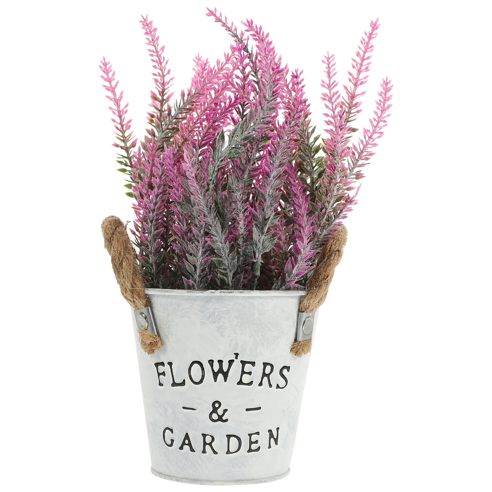 

Plants Simulated Lavender Ornaments Simulation Potted Faux Bonsai Realistic Artificial Ornamental Fake Flowers Tree Decoration