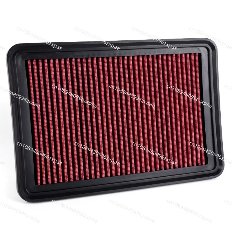 Flat High Flow Air Filter For Car Modification Auto Replacement Filtration Accessory