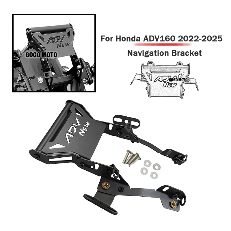 

Motorcycle 22MM Phone And GPS Navigation Adapt Holder Bracket For Honda ADV160 ADV 160 adv ABS ADV-160 2022 2023 2024 2025