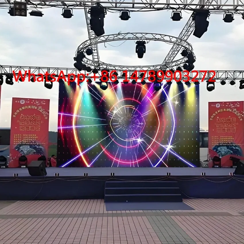 

HD 4K P3.91 LED Video Wall Screen High Brightness IP65 Waterproof Indoor Outdoor Commercial Event Display Panel