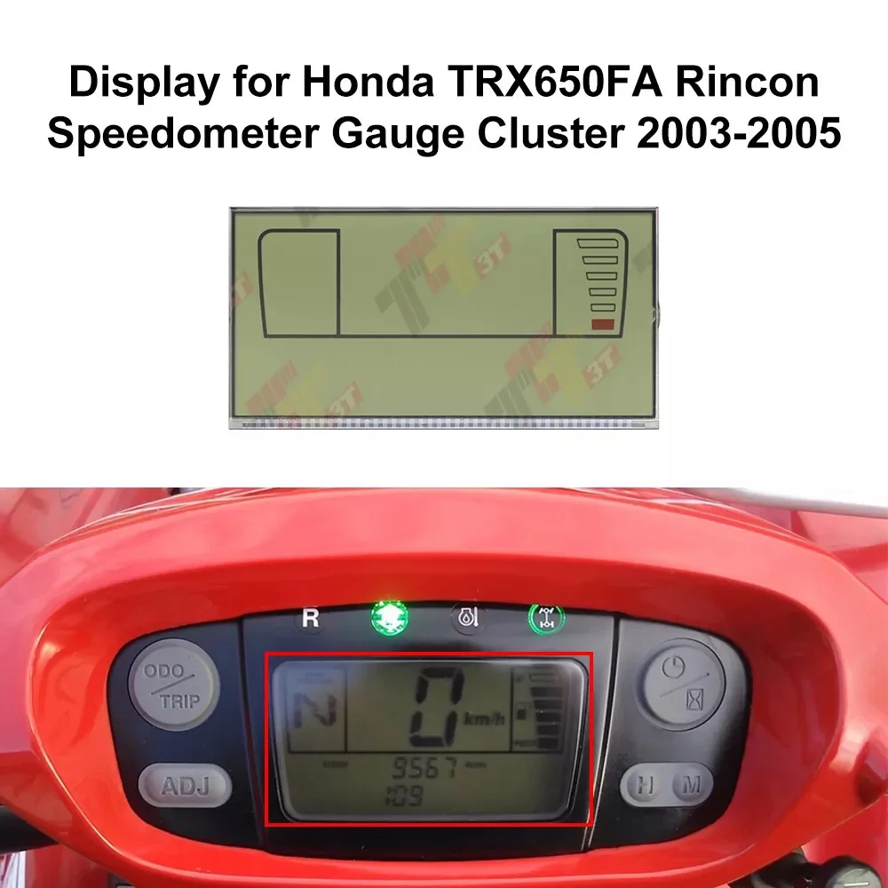 

Display Speedometer Gauge Cluster Repair Part for Honda TRX650FA Rincon