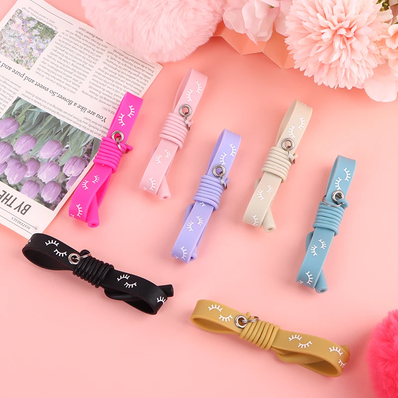 Silica Gel Wrist Strap Silicone Grafting Eyelash Tweezers Bracelet Wrist Strap Silicone Tweezers Auxiliary Makeup Tool For Girl