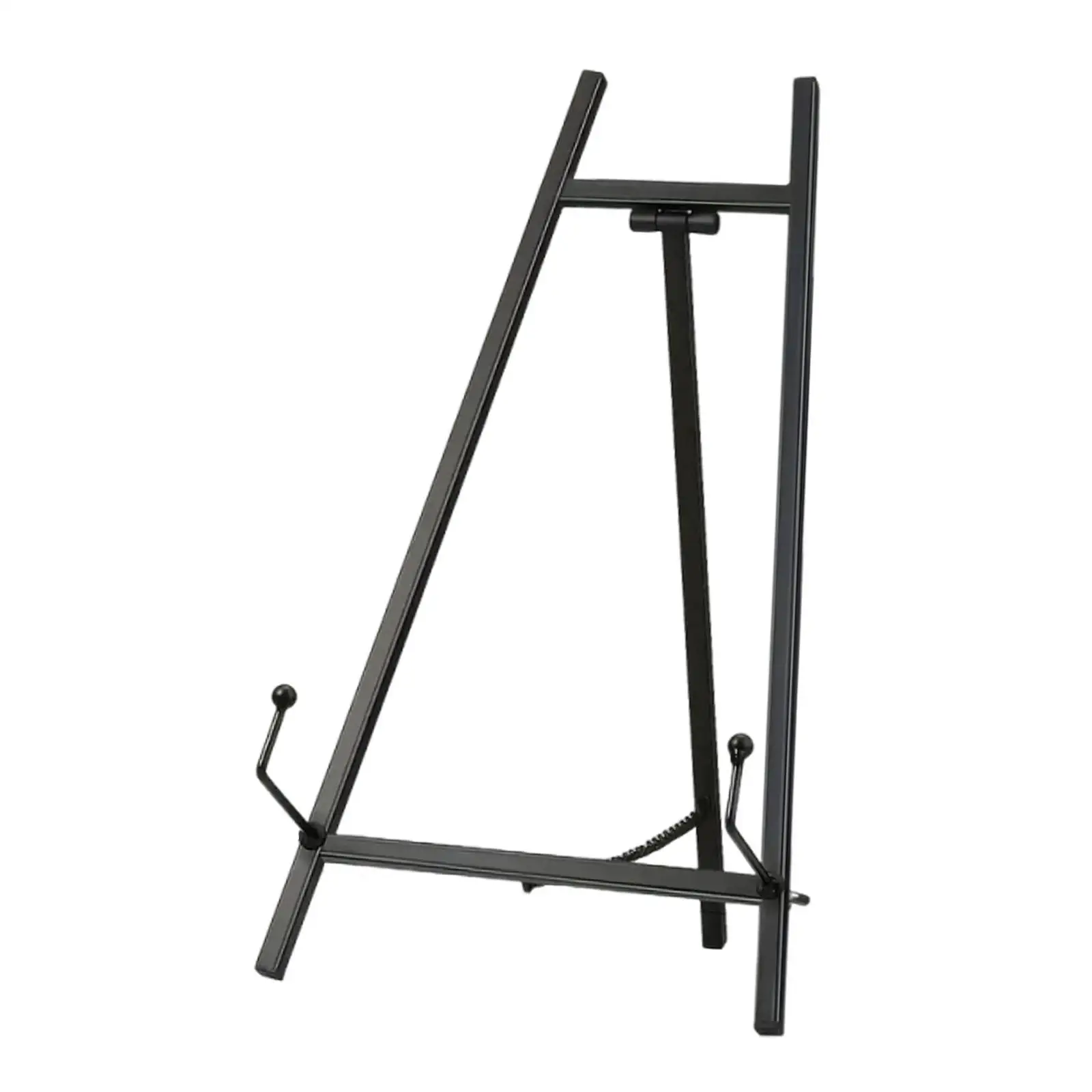 Metal Art Display Easel Stand Stable Structure Modern Decoration Stand for Event Home Exposition