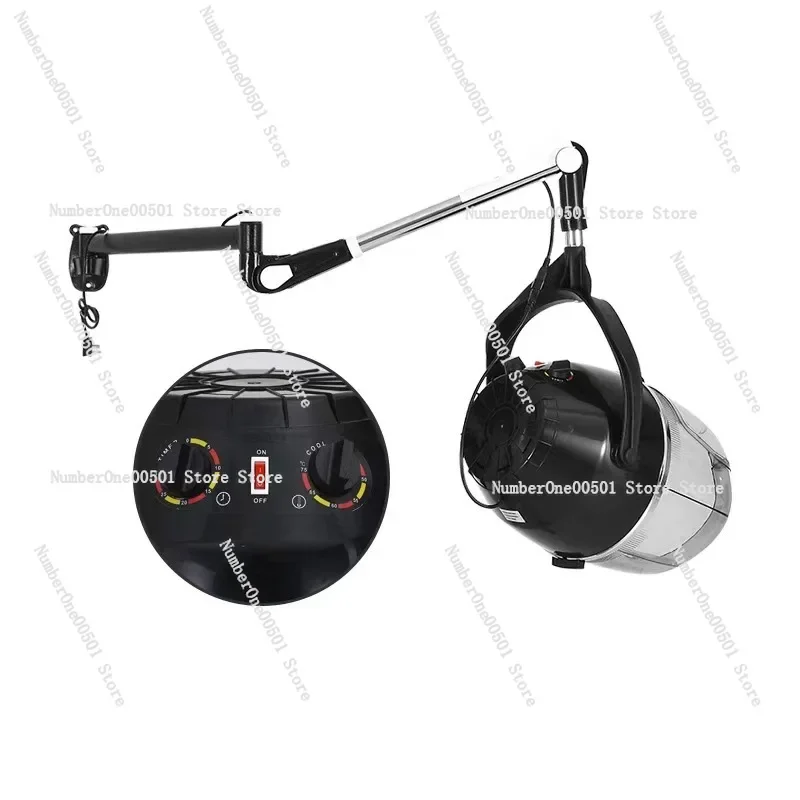 مجفف شعر مثبت على الحائط لصالونات التجميل مجفف شعر احترافي مع تسخين لتصفيف آلة تجفيف الشعر السريع بيرم