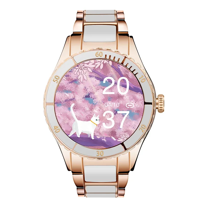 Z73 Smart Watch Women's Sports Music Player DIY Custom Smartwatch Sleep Monitor Fitness Tracker Lady Girl Bracelet Wristwatch