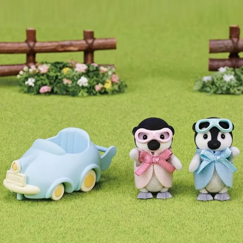 Sylvanian Families Simulation Toy Boneca, Acessórios Originais, Roupas, Móveis, Casa, Casa de jogos