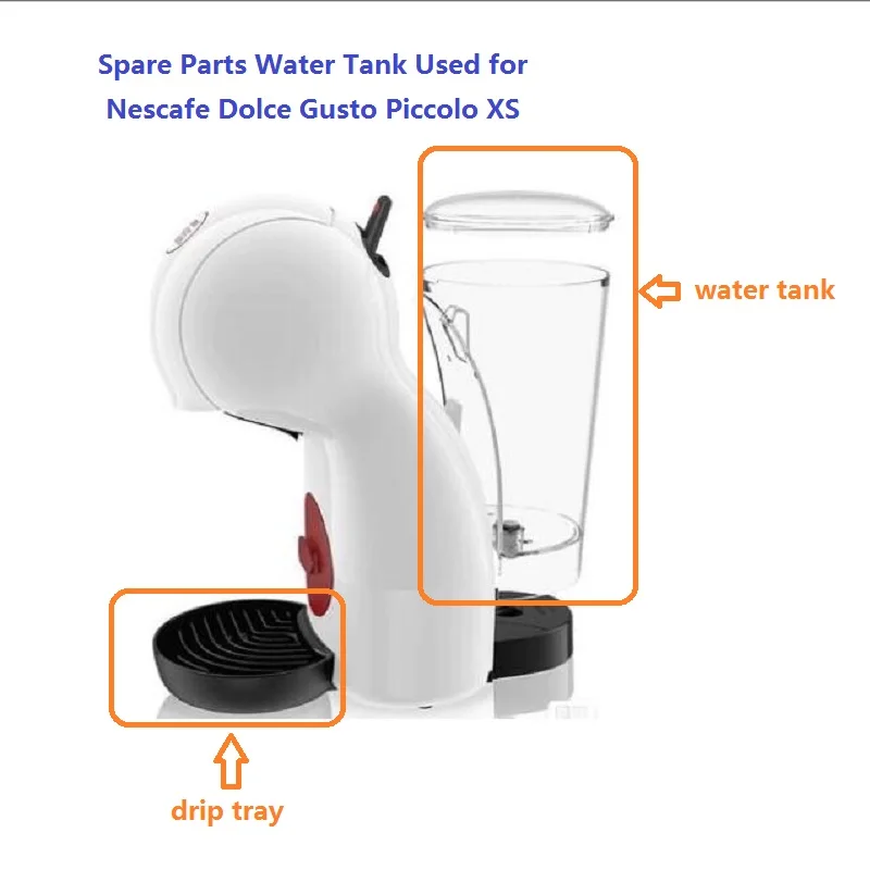 Spare Parts Water Tank For DOLCE GUSTO PICCOLO XS  /  EDG210 Water Container