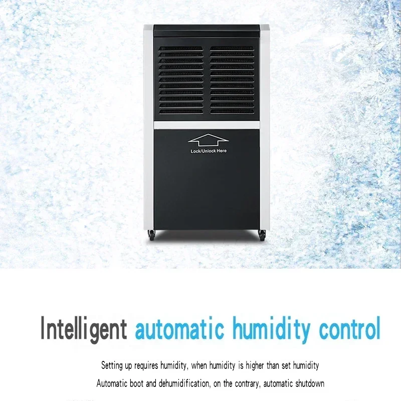 

Бытовой осушитель воздуха 220 В 60 л/с, осушитель воздуха для виллы, подвала, мастерской, бытовой очиститель воздуха для дома DR-600L