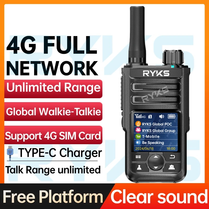 

Walkie Talkie GPS No distance limit Intercom Long standby Portable More than 5000KM 4G 5G