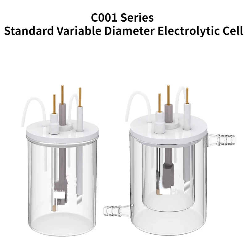 

Серия C001, стандартный негерметичный электролитический элемент с переменным диаметром, поликристаллическая трехэлектродная система