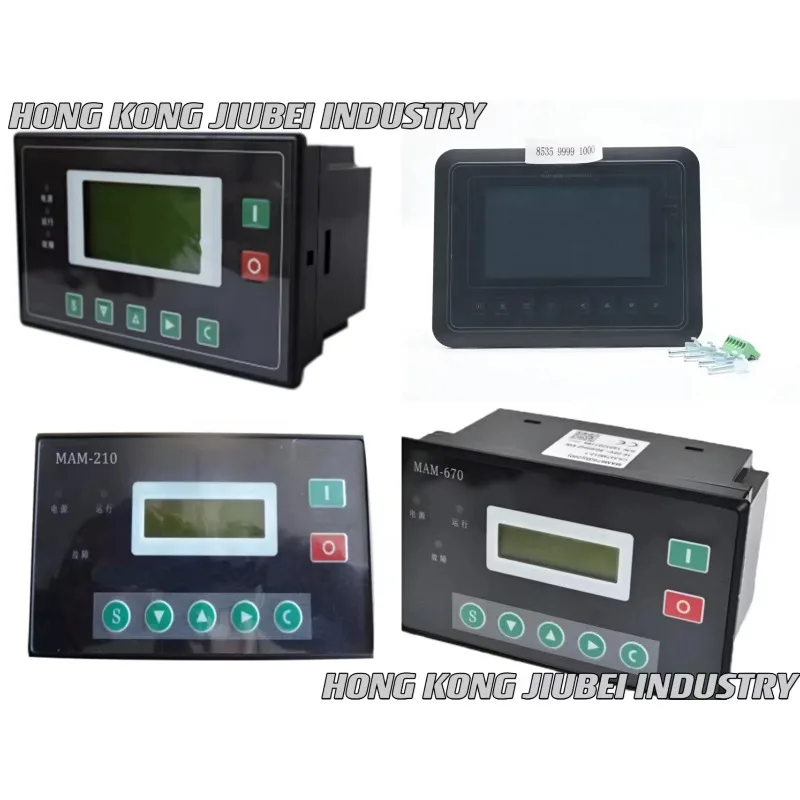 PLC MAM-6070 وحدة تحكم ضاغط الهواء قطع غيار الضاغط MAM6070 لوحة عرض لوحة التحكم #5