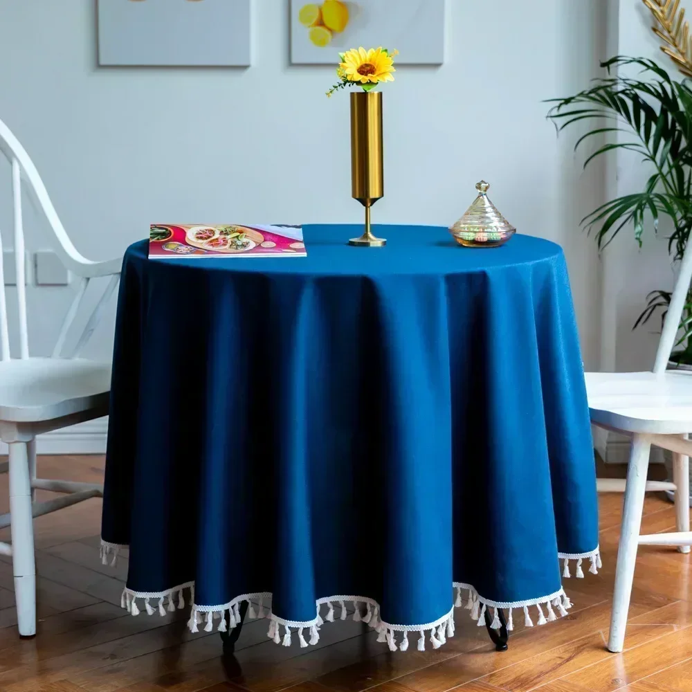 

2024 Household waterproof, scald resistant, oil resistant, and washable tablecloth rectangular