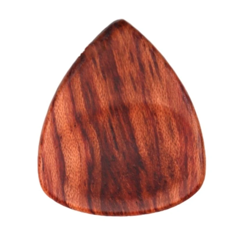 Wooden Guitar Pick Plectrums Handcrafted Acoustic Electric Bass Pick Durable