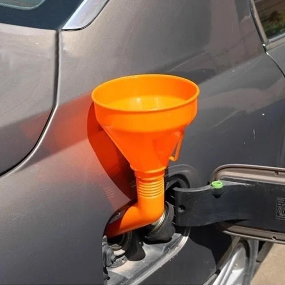 1PcOrange Funnel Filler Car Accessories Car Tool Motorhome Water Funnel Filler Toilet Flush Filler Funnel for Caravan Campervan