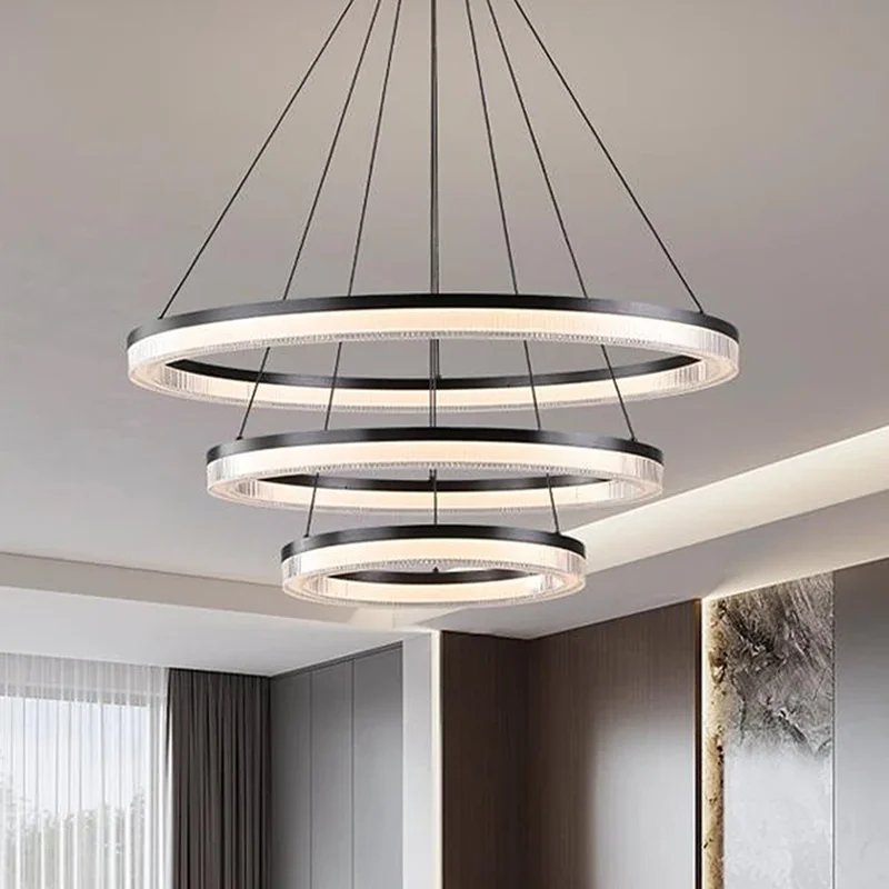 Modern Home Decor LED Lights Pendant Light Lamps for Living Room Chandeliers for Dining Room Hanging Light Indoor Lighting