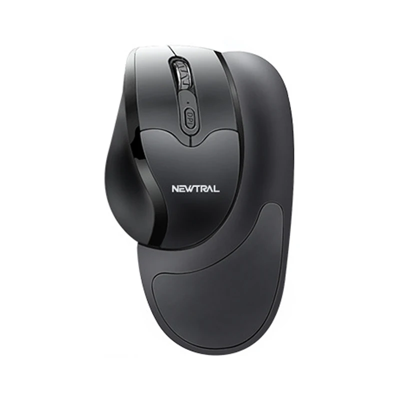 mouse vertical sem fio com descanso de pulso magnetico removivel dpi optico ajustavel ergonomico para windows mac laptop 24ghz 01