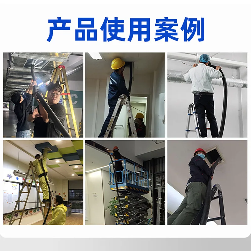 Factory-specific central air conditioning cleaning equipment Industrial cleaning equipment High-efficiency commercial air duct s view 4