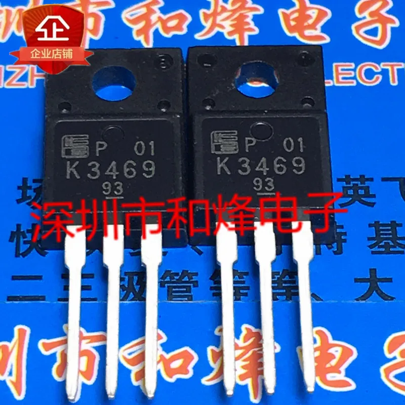 5PCS-10PCS K3469 2SK3469 TO-220F 500V 12A ORIGINAL EM ESTOQUE