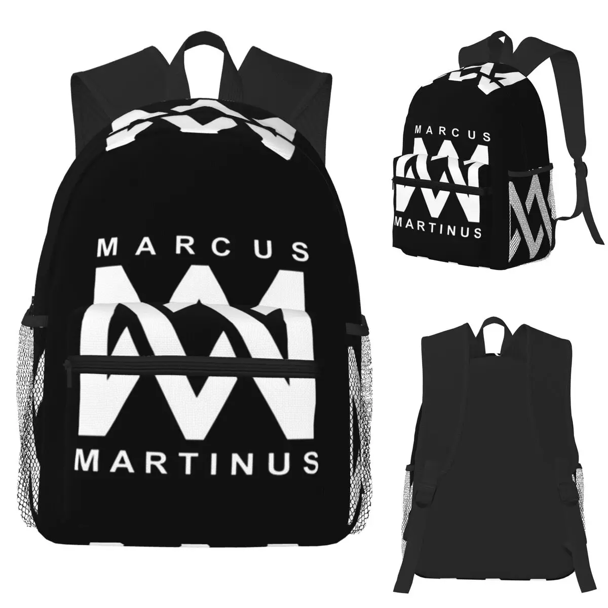 

Popular Funny Marcus And Martinus Student Backpack School Bag Hiking Travel Daypack for Boys Girls Fashion Bookbag Shoulder Bags