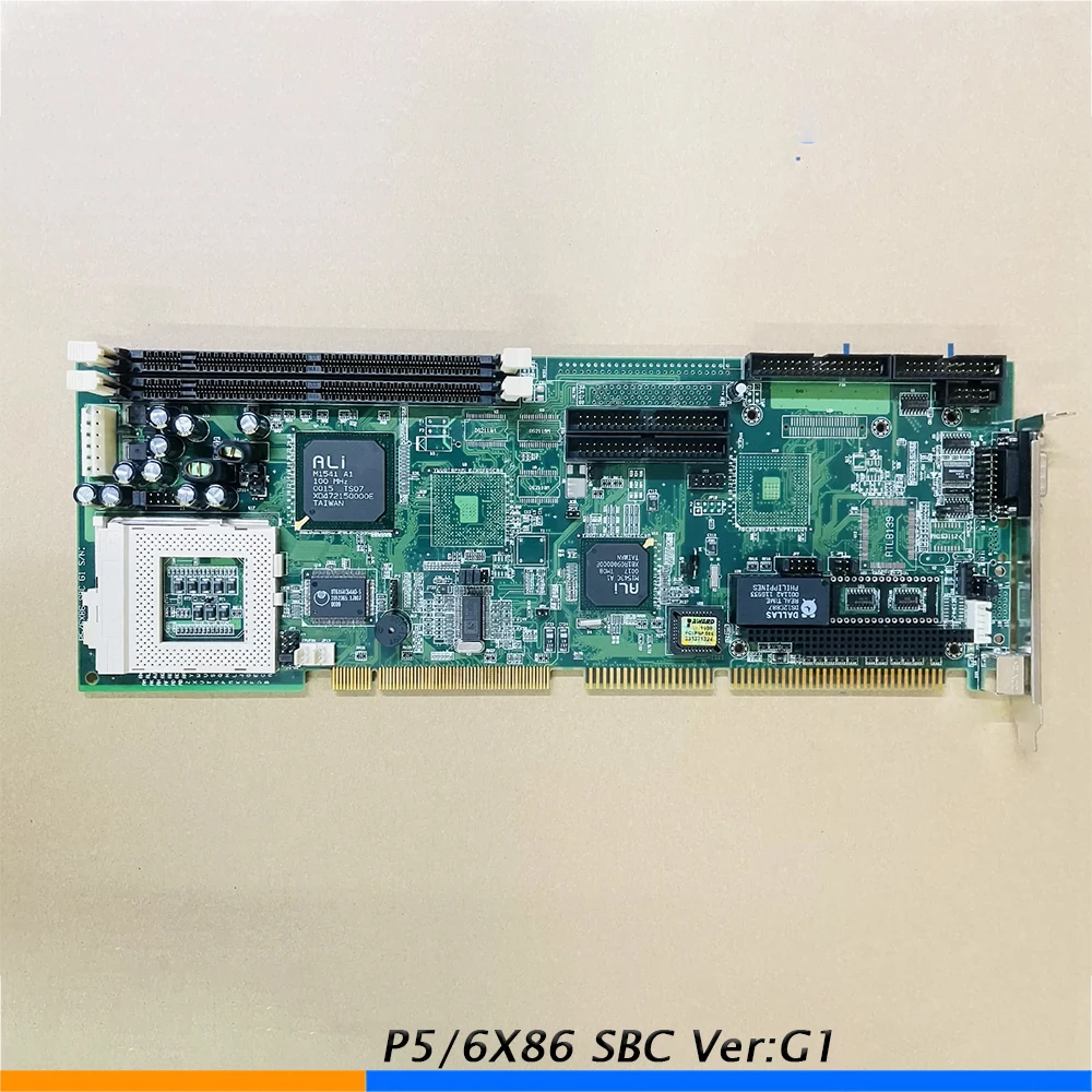 

P5/6X86 SBC Ver:G1 586 Original Industrial Control Motherboard